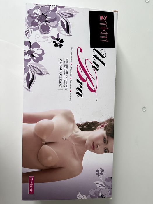 Прозорий липкий невидимий бюстгалтер