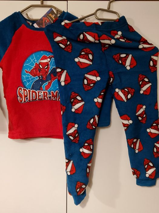 Piżama,Gruba, ciepła piżama,piżama chłopięca,Marvel, Spiderman