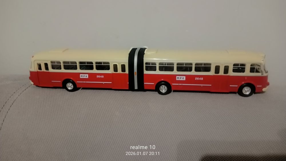 Nie Autosan tylko jelcz przegubowy AP-02 1/43 mex 272