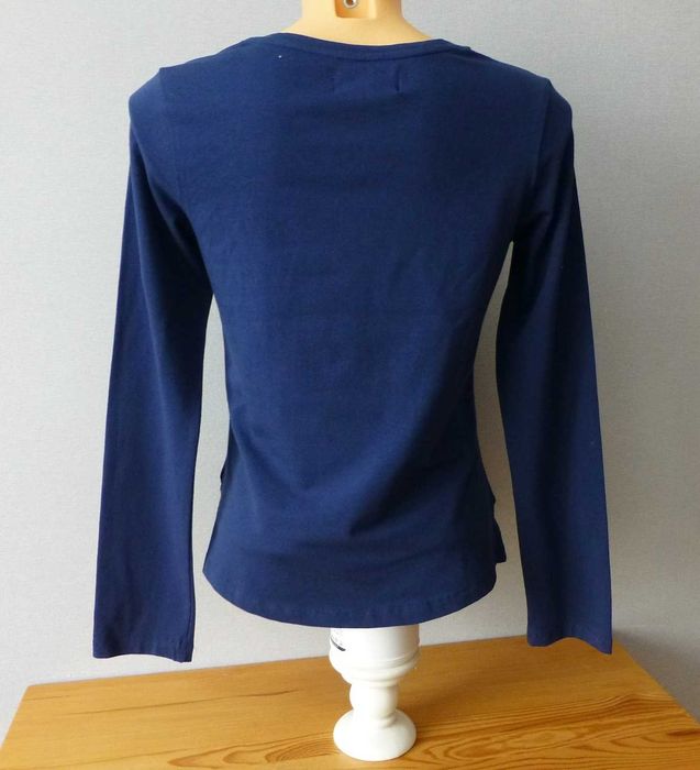 Hampton Republic 27 damski longsleeve T-shirt z cekinami S