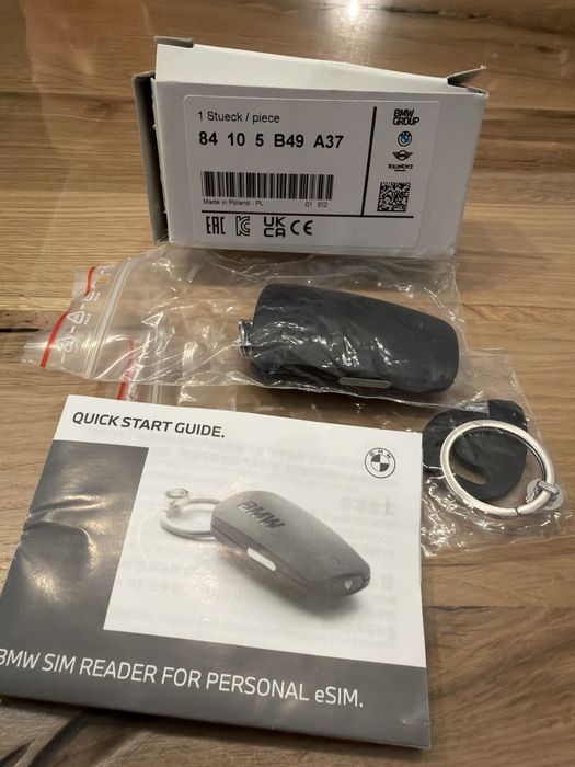BMW czytnik karty eSIM sim reader NOWY
