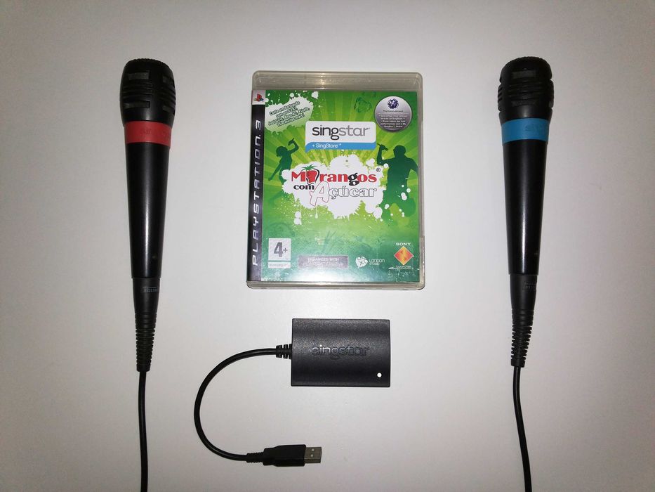 Jogos PS3 - Playstation 3 - Singstar + 2 Microfones