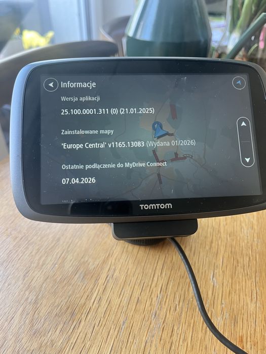 Nawigacja TomTom Go 6100 world - dożywotnia  aktualizacja map
