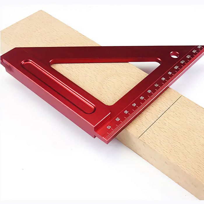 Столярний косинець з упором для розмітки 90°/Кутник Т-Образний/YOMO