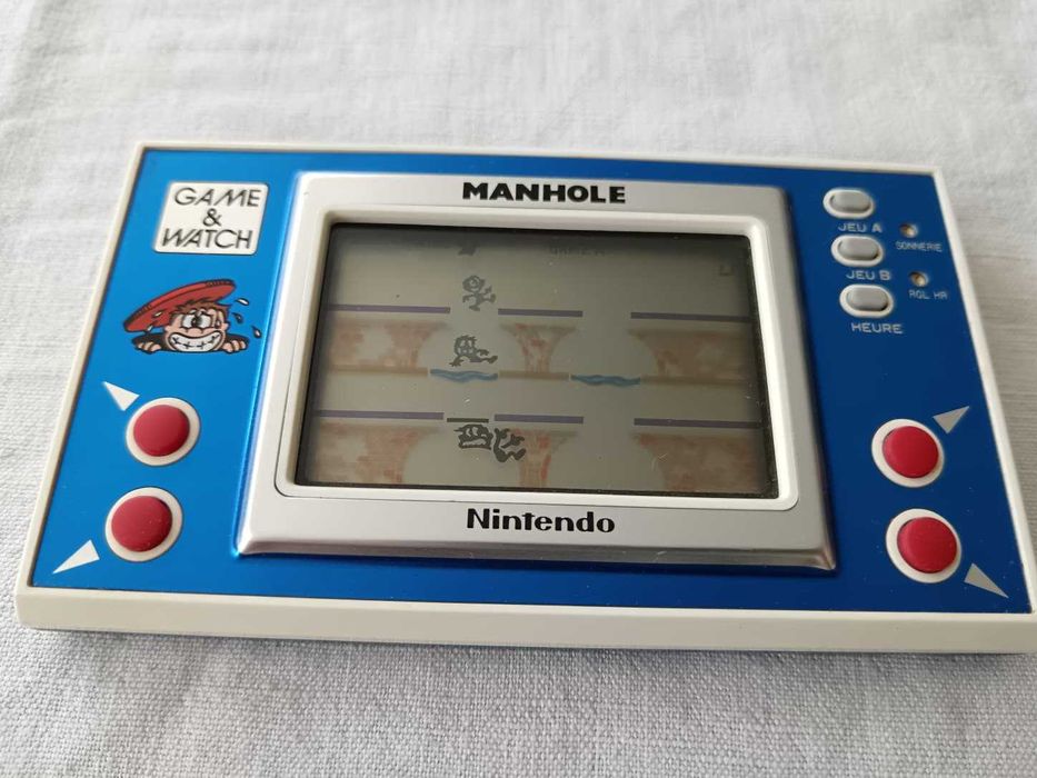 Manhole (Nintendo Game & Watch NH-103, PAL, Tested, No Manual/Battery)64741323202178121