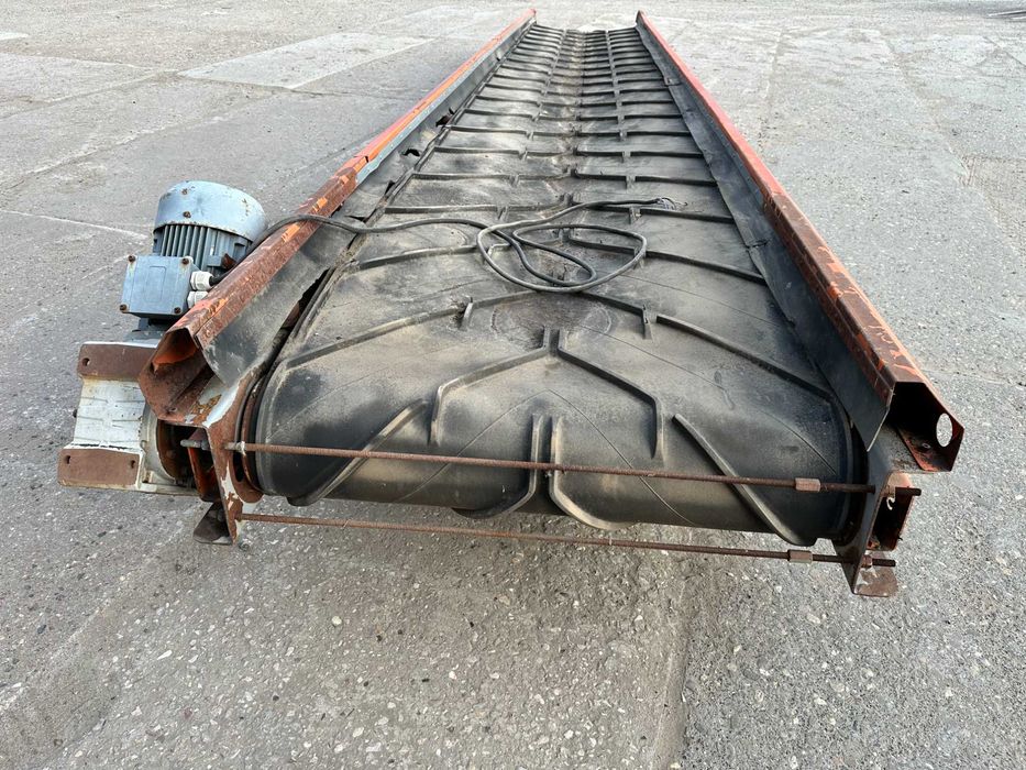 Mobilny przenośnik taśmowy, taśmociąg, długość 7m, szerokość 1000mm