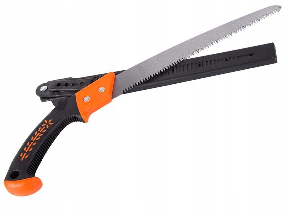 PIŁA OGRODOWA Do GAŁĘZI Ręczna Do Drewna POKROWIEC na Pasek 49/30cm