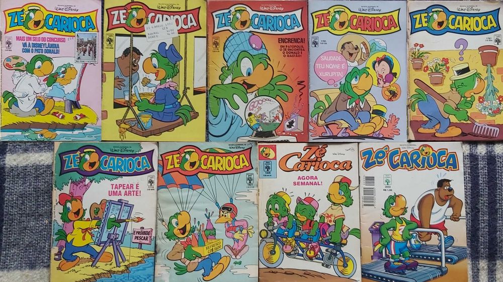 Pato Donald e Zé Carioca (Abril - BR]