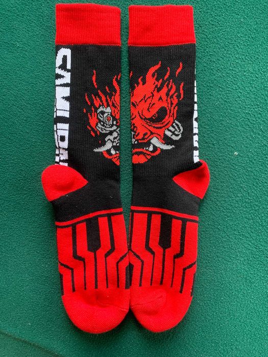 Cyberpunk 2077 Skarpetki Samurai On The Run, seria limitowana, nowe