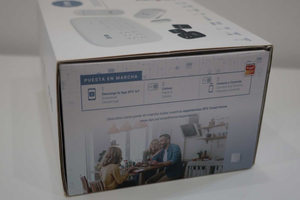 Kit Sistema Alarme Inteligente Wi-Fi SPC Novo na caixa