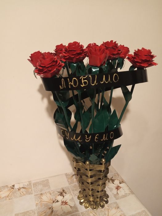 Ковані квіти.Кована Троянда.Кована Роза