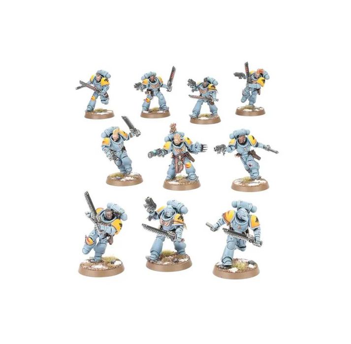 Warhammer 40000 Space Marines Space Wolves Blood Claws