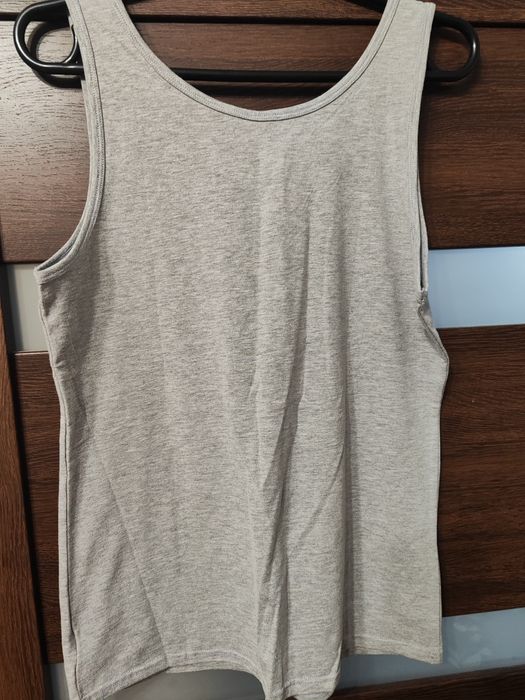 Koszulka na ramiączkach szara