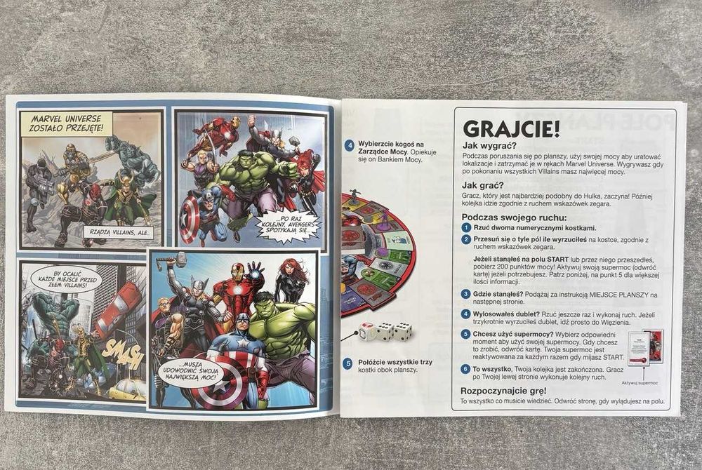 Gra monopoly Avengers