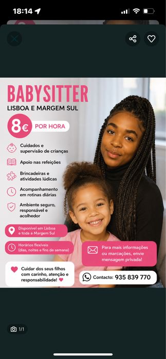 Babysitter ama de