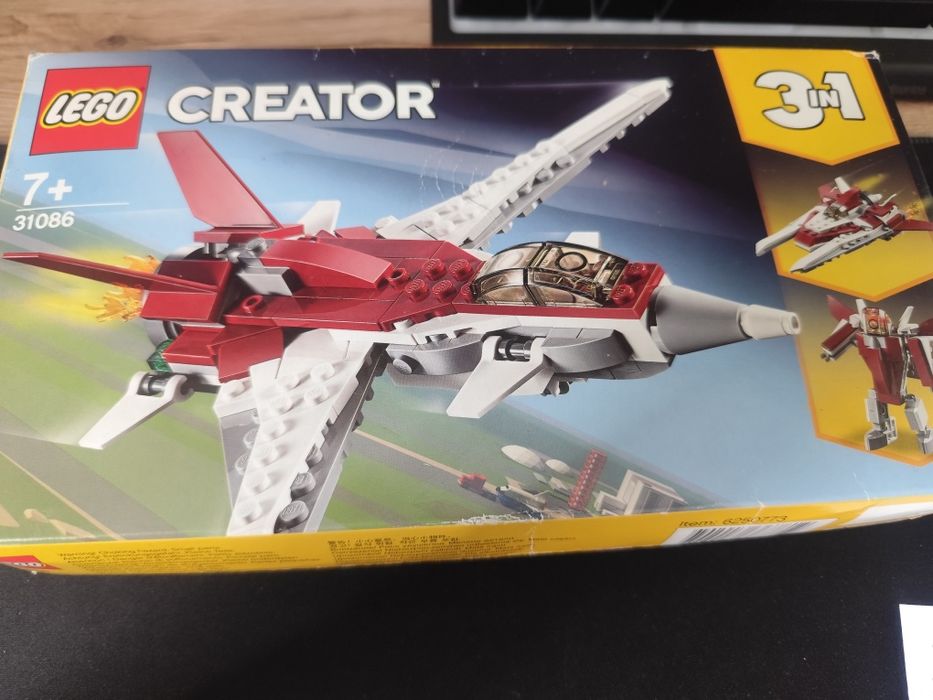 Lego zestawy nr 31086, 31101,31058,60249