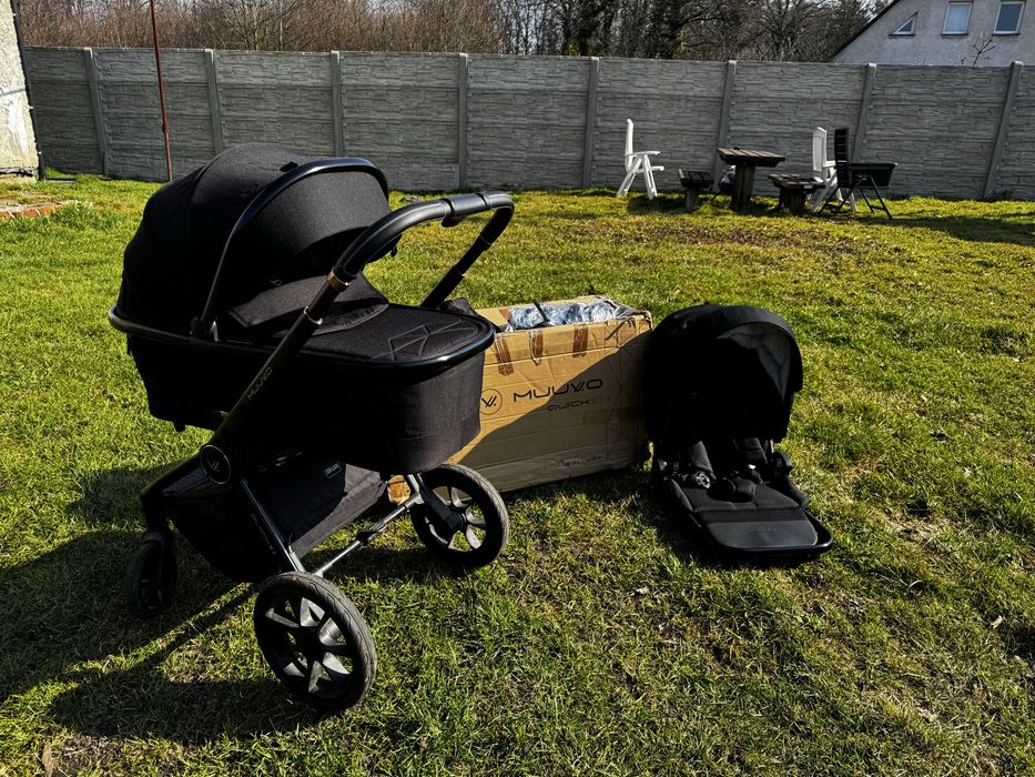 Wózek Muuvo Quick SE 2 chromium black