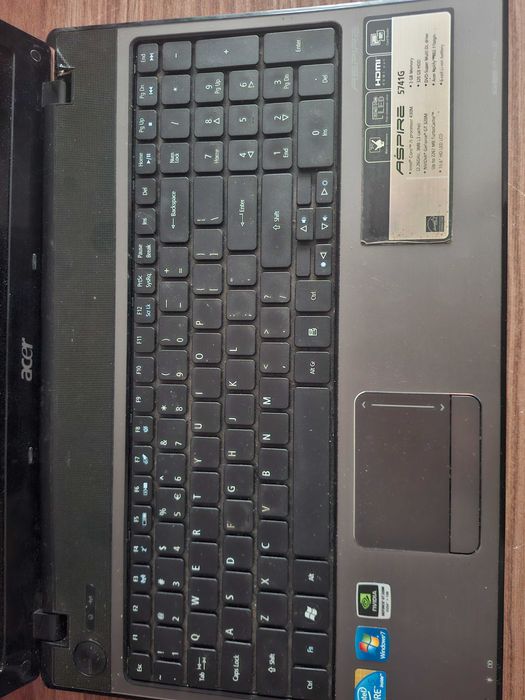 Pakiet laptopów uszkodzonych 5 szt