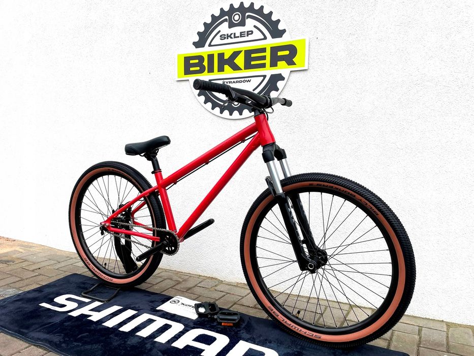 Rower Dirt KONA SHONKY 26 Rama L Street Stunt Pumptrack Manitou Circus