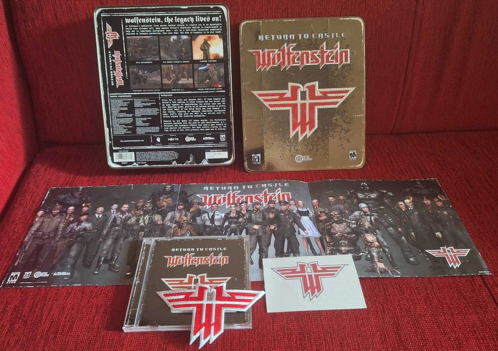 Return to Castle Wolfenstein ANG PC Metal Big Box