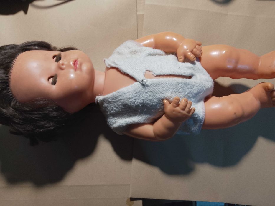 stara duża lalka prl