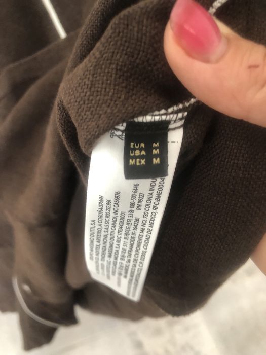 Лляна сукня Massimo Dutti