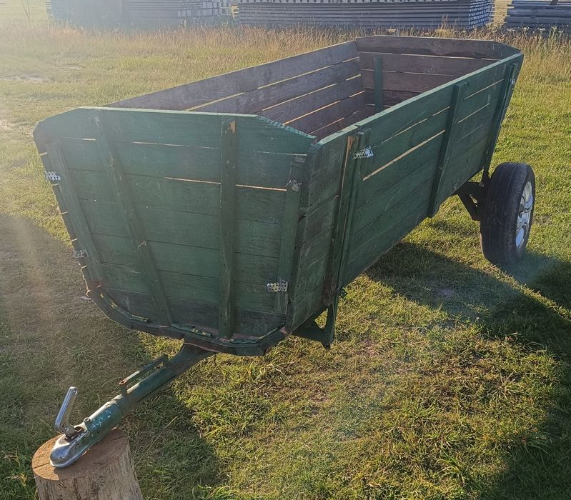 Саморобний причіп до тракторця