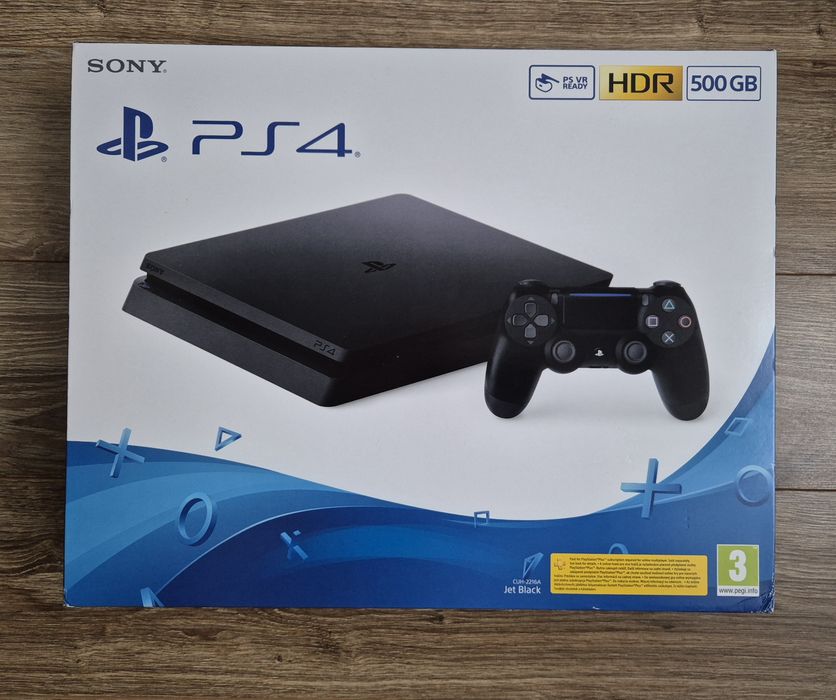Konsola Sony PlayStation 4 Slim 500GB - jak NOWA + GRA