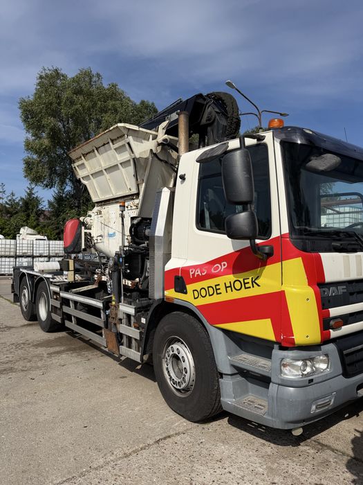 Daf CF  Okazja z dużym Hds Hiab 211 i hakowcem