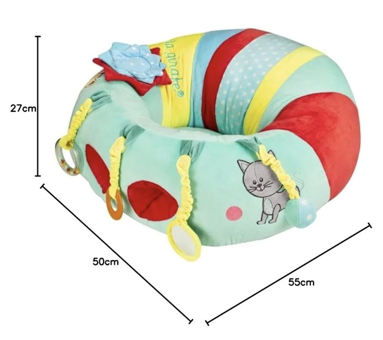 Assento de Atividades Sophie la Girafe p/ Bebé +3M – Como Novo!