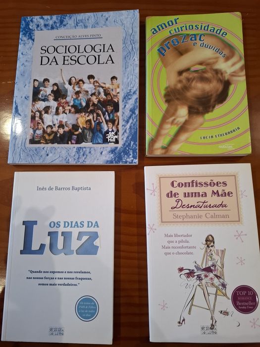 Livros diversos auto ajuda e Sociologia