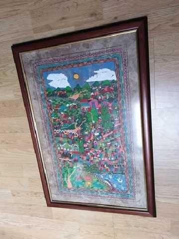 Quadro artesanato peruano