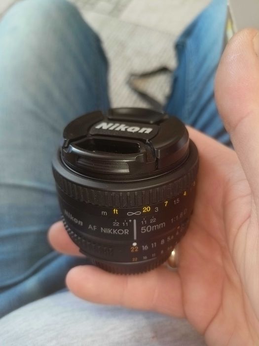 Obiektyw nikkor 50mm 1.8d