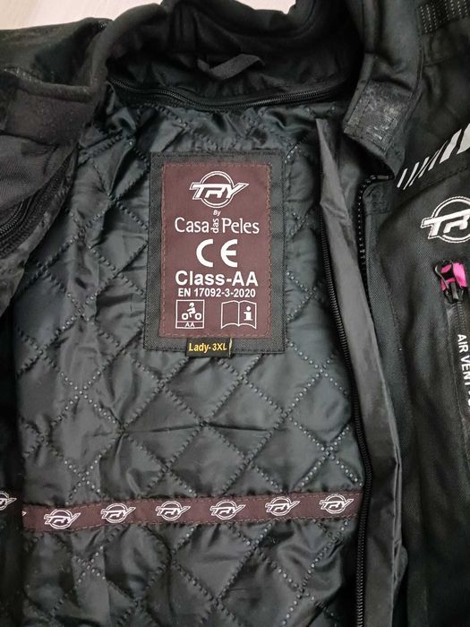 Vende-se blusão de mota feminino da marca Try