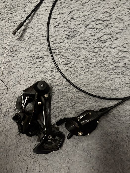 Przerzutka i manetka sram SX eagle