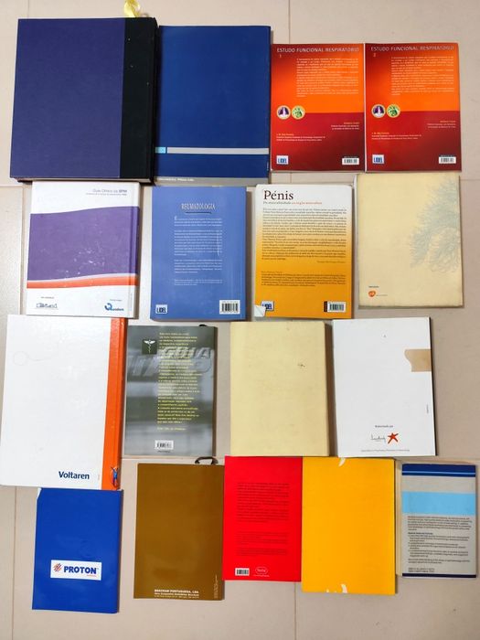 Livros de Medicina (Urologia / Reumatologia / Pneumologia)