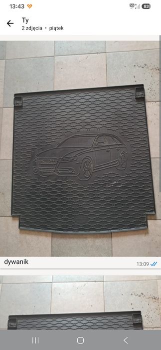 Sprzedam mate bagażnika Audi A4 B8