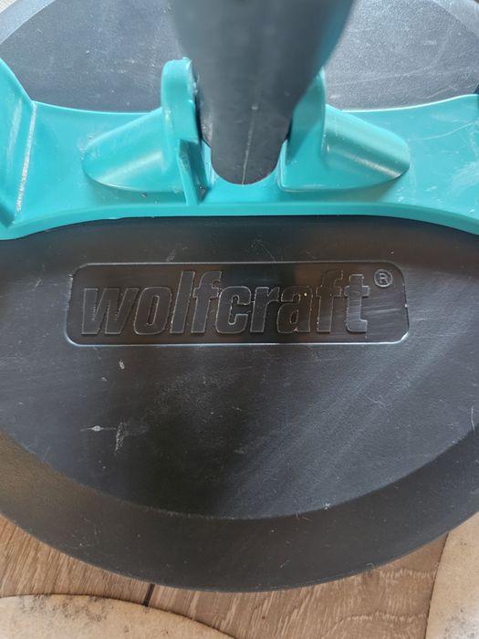 WOLFCRAFT Dysk szlifierski Szlifierka do gipsu 225mm + adapter+ papiery