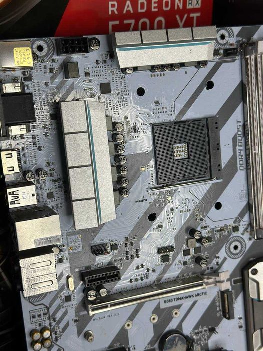 MSI B350 Tomahawk Arctic | МАГАЗИН | БІЛА плата AM4 | Гарантія 90 днів