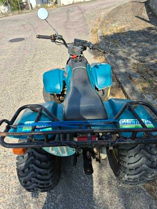 Moto 4 Suzuki LT 160 com matrícula + reboque
