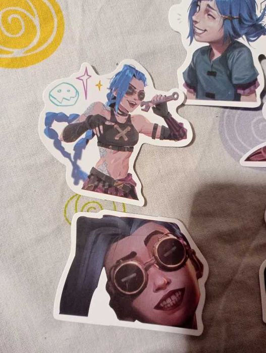 Arcane stickers - jinx