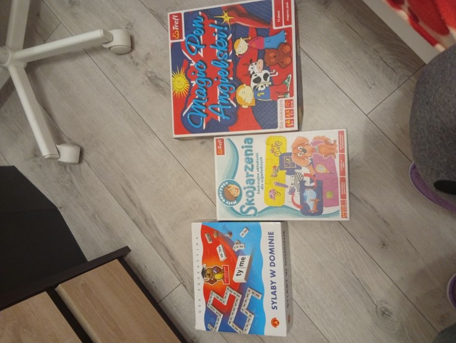 Zestaw  gier do nauki itd