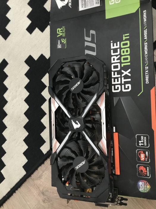 AORUS GEFORCE GTX 1080ti　ジャンク品 gtx 1080 ti aorus – Komputery, cena na OLX.pl