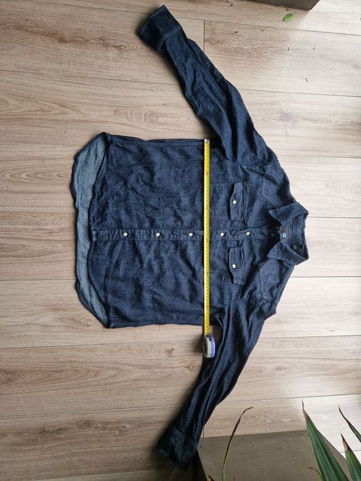 Koszula G-Star RAW jeans niebieska