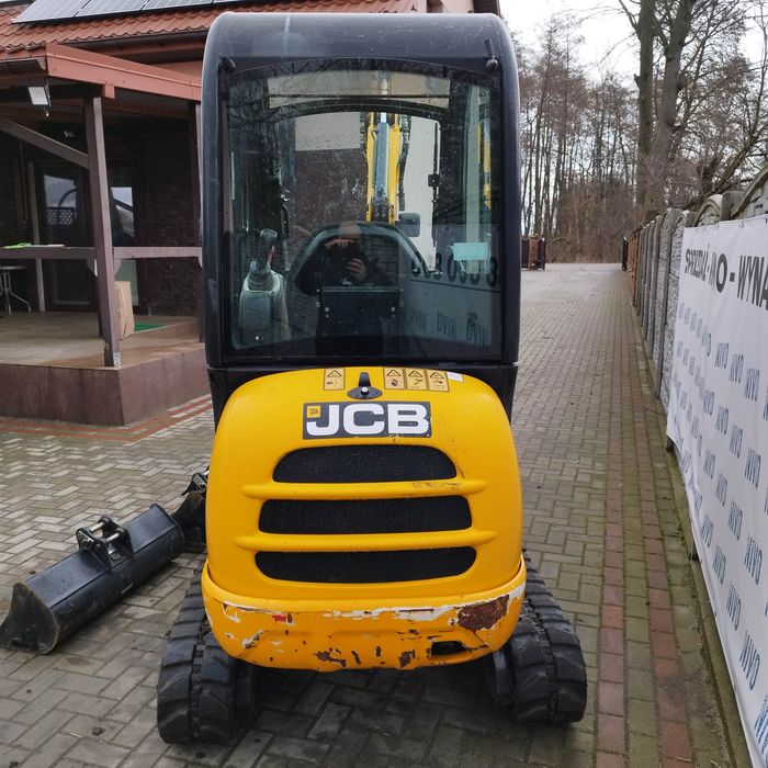 JCB 8018 CTS 2015r 3 łyżki Cat komatsu new holland