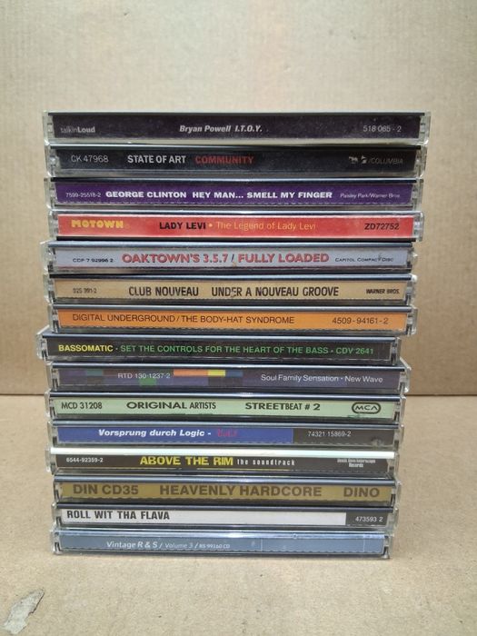 Cds Rock HipHop Soul Tecno (Pack 7)