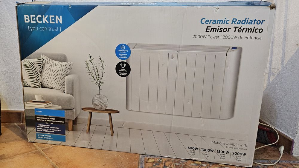 Emissor Cerâmico Becken 2000W - Aquecedor