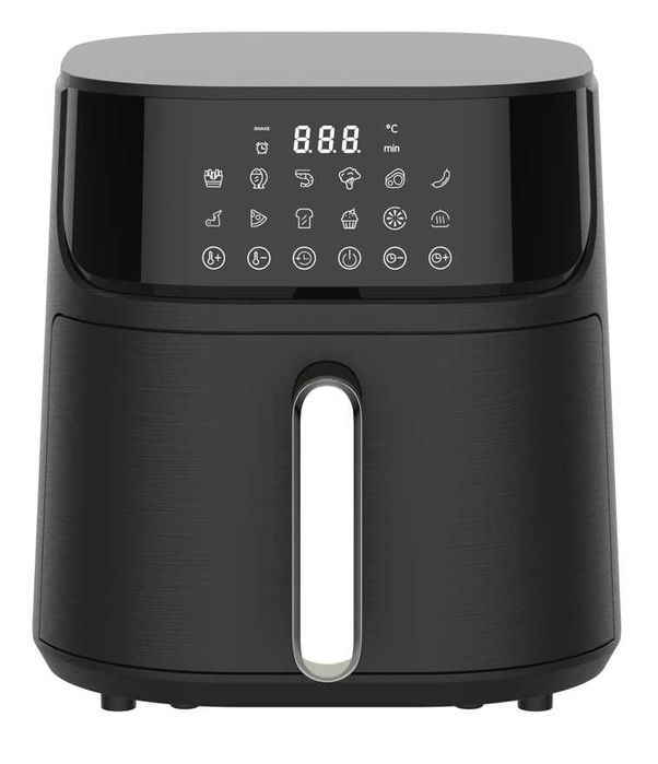 Airfryer 5,5L 1500W: Cozinha Saudável e Prática 80% Menos Gordura NOVO