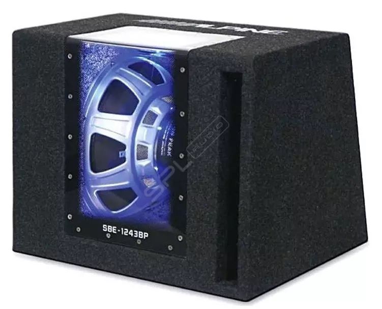 Сабвуфер Alpine SBE-1243BP