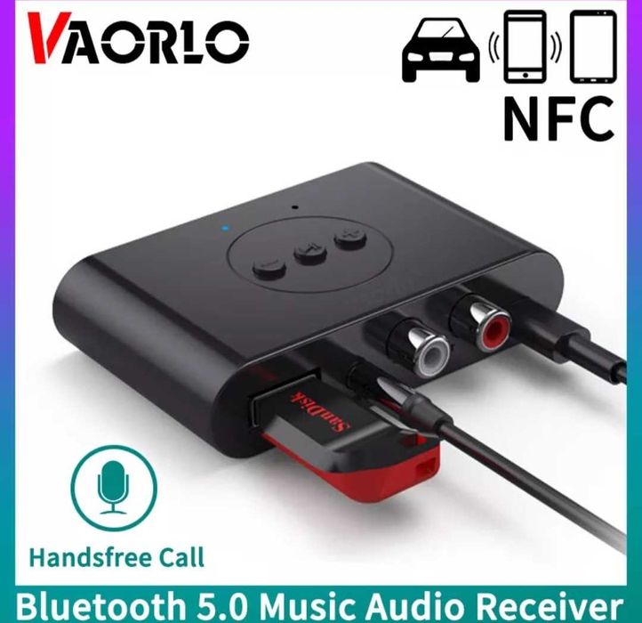 Bluetooth mãos livres recetor som